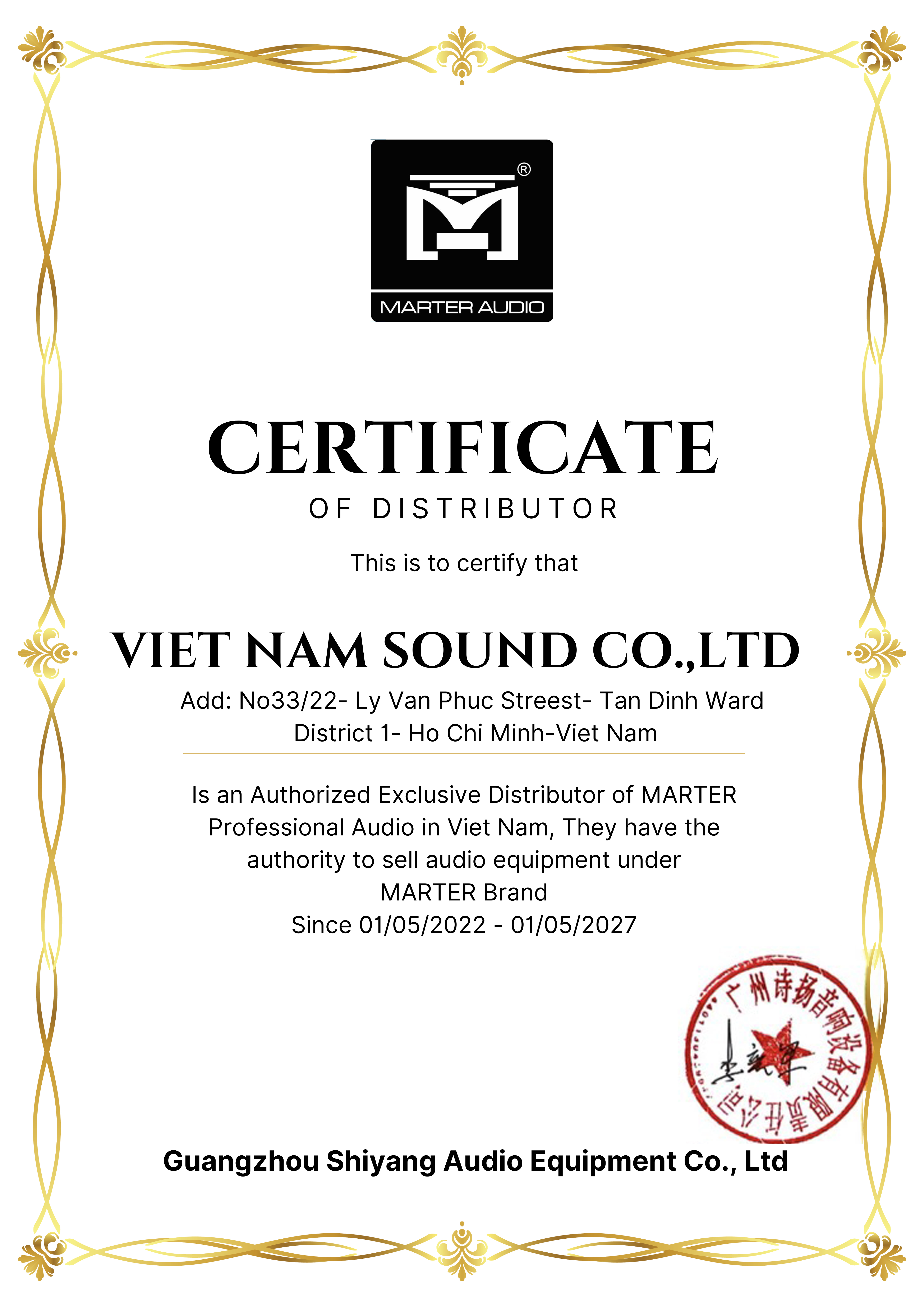 chung nhan phan phoi chung nhan phan phoi